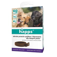 Flea and tick collar for large dogs, HAPPS